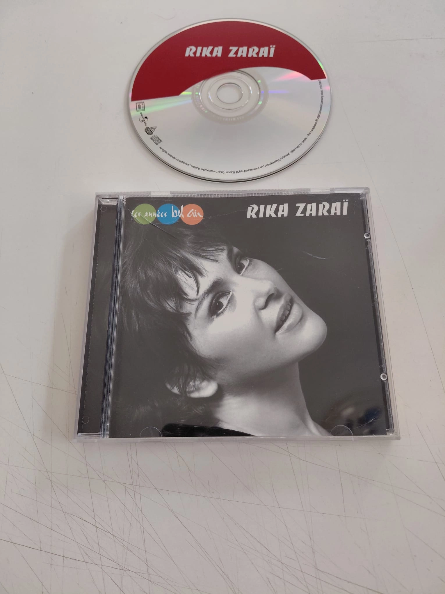 Rika Zaraï  – Les Années Bel Air – 2002  Avrupa Basım - CD Albüm-2.el