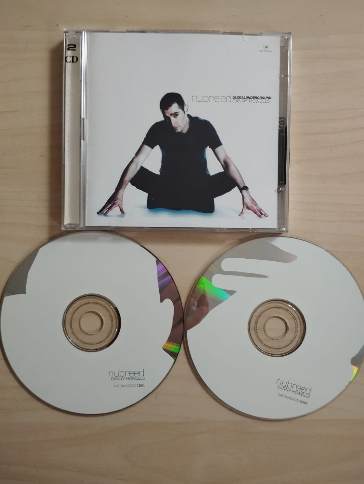 Danny Howells – Nubreed Global Underground  - 2000 İngiltere Basım - 2xCD Albüm-2.el
