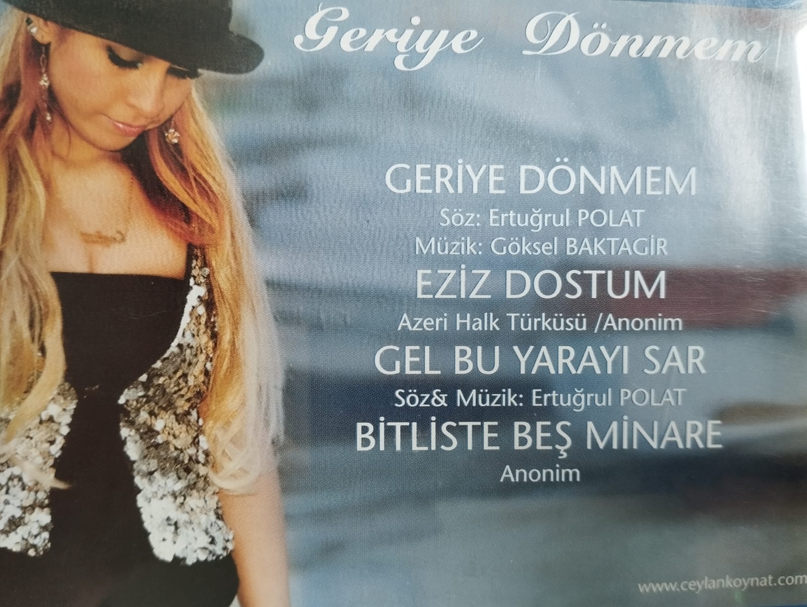 Ceylan Koynat – Geriye Dönmem - Türkiye Basım - 2. El  CD Albüm