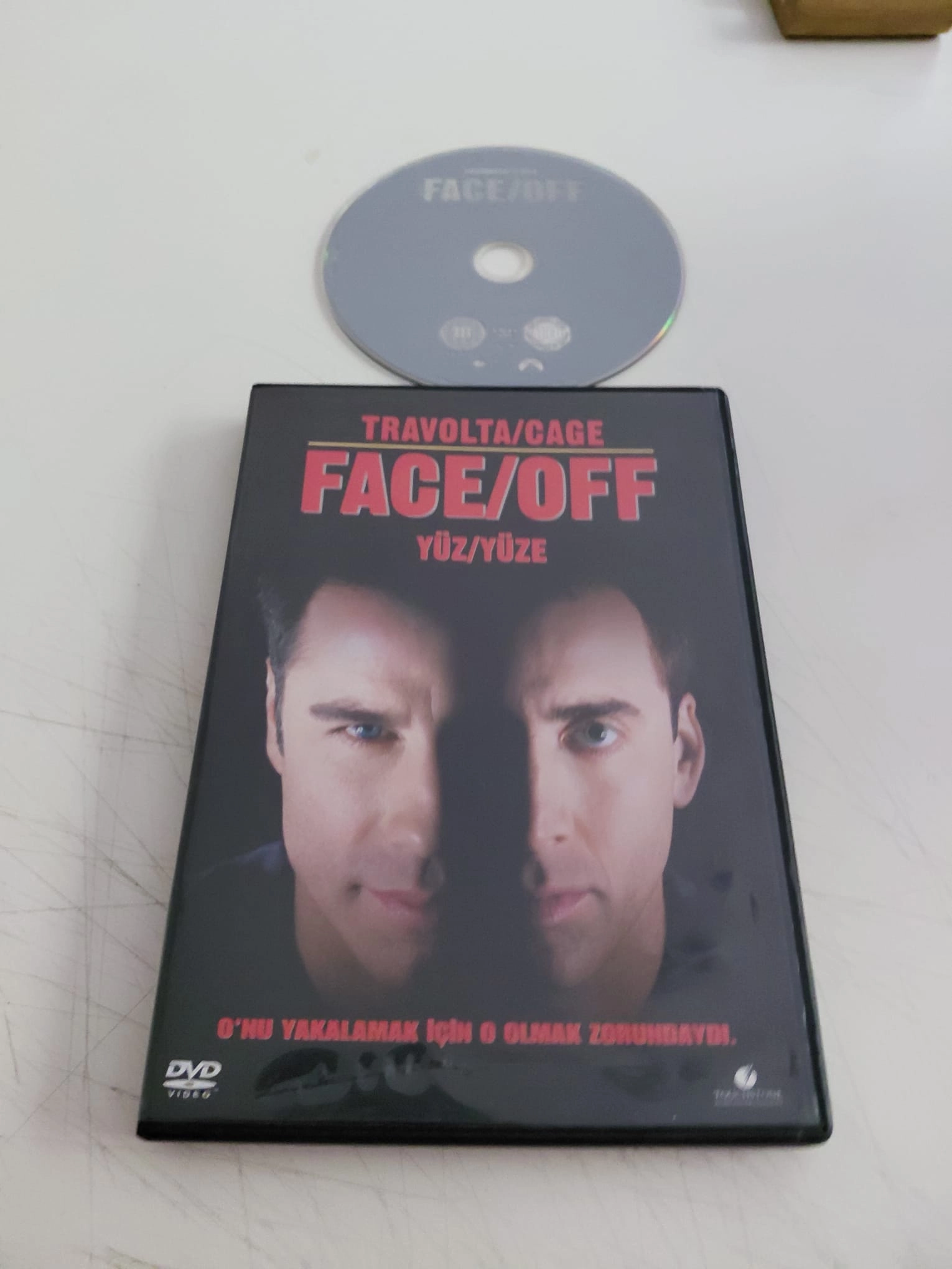FACE / OFF (Yüzyüze ) - Travolta / Cage  -  DVD Film-2.el