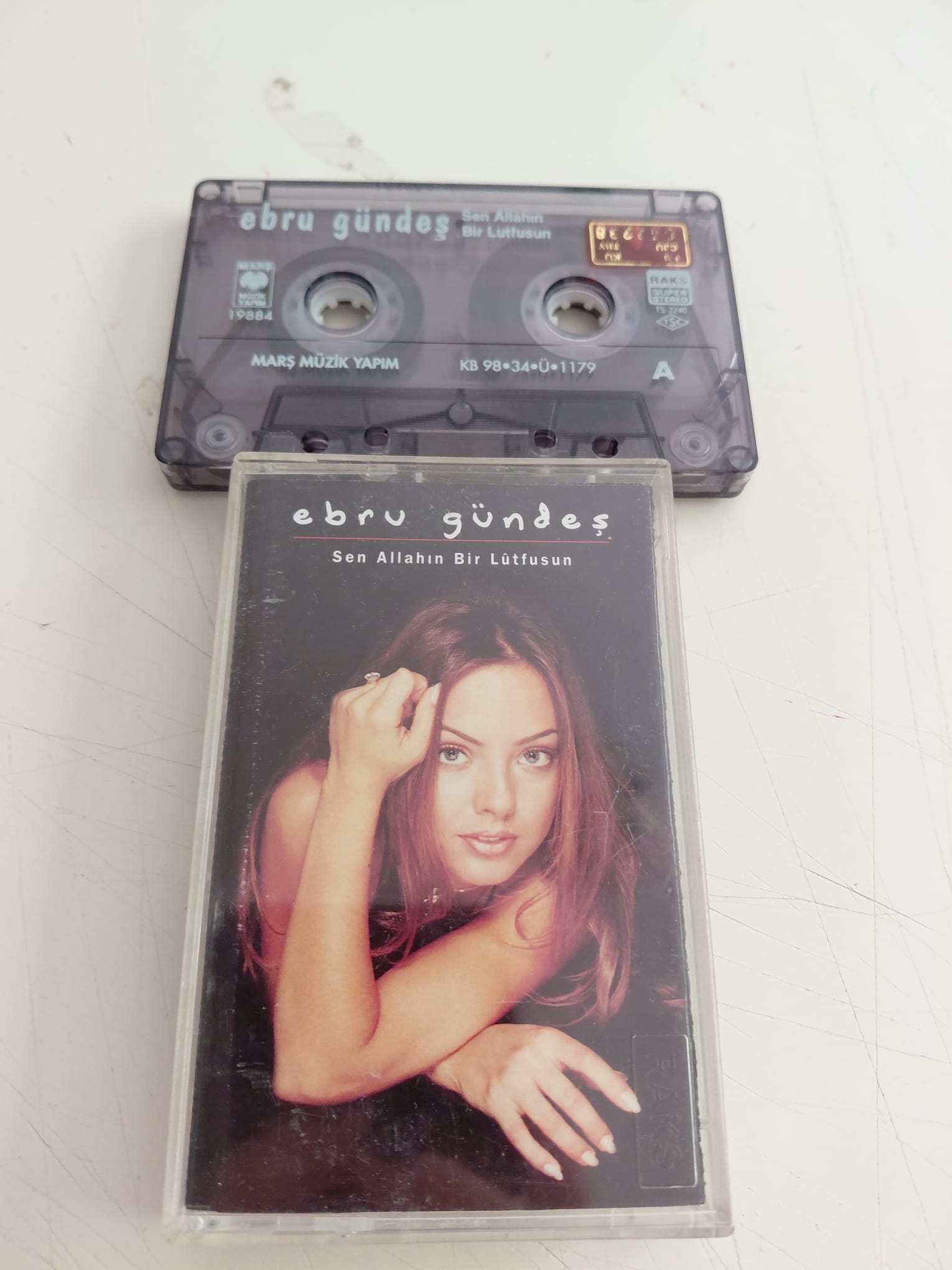 Ebru Gündeş – Sen Allahın Bir Lûtfusun - 1998 Türkiye Basım Kaset-2.el