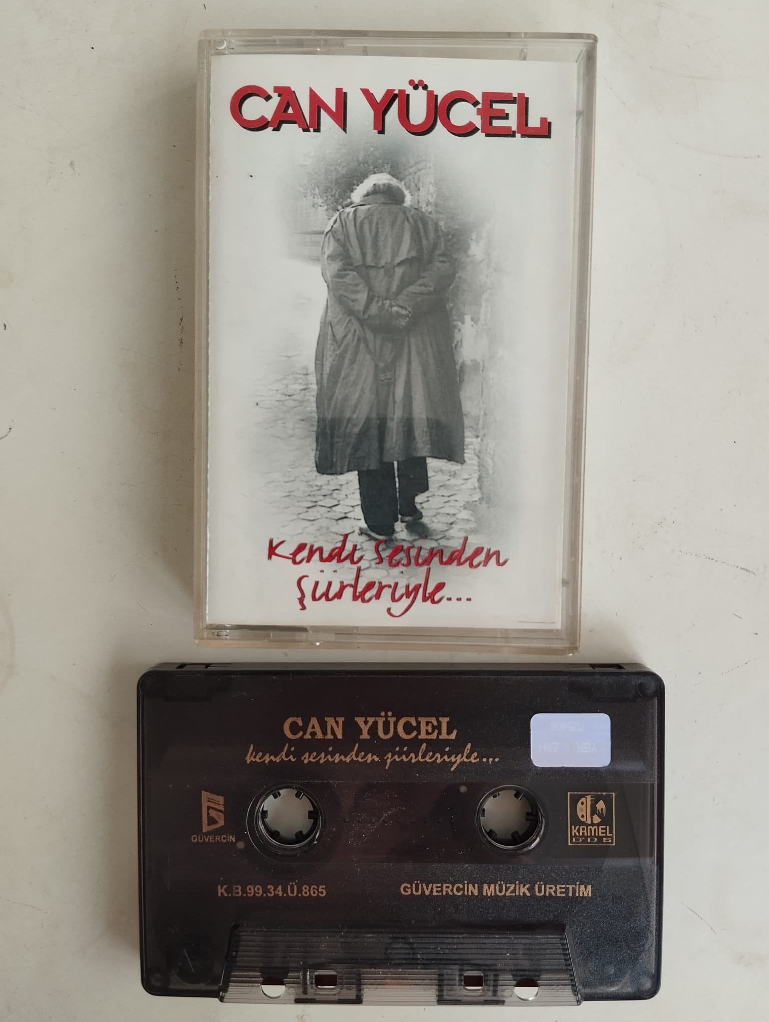 Can Yücel ‎– Sesini Kaybetmeyen Şiir / Kendi Sesinden Şiirleriyle  – 1999 Türkiye Basım  Kaset-2.el