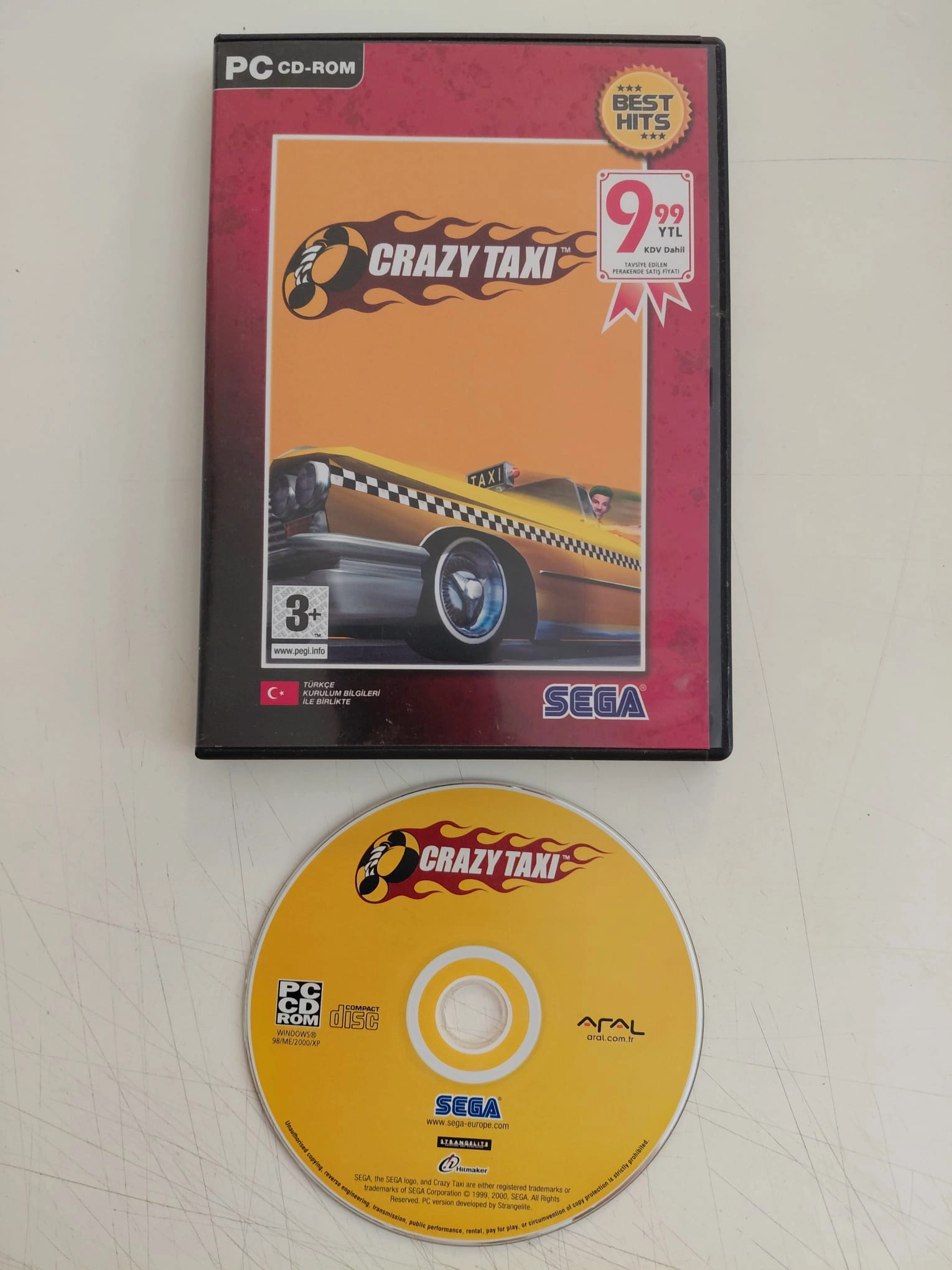 CRAZY TAXI   -  PC  CD-ROM Oyun