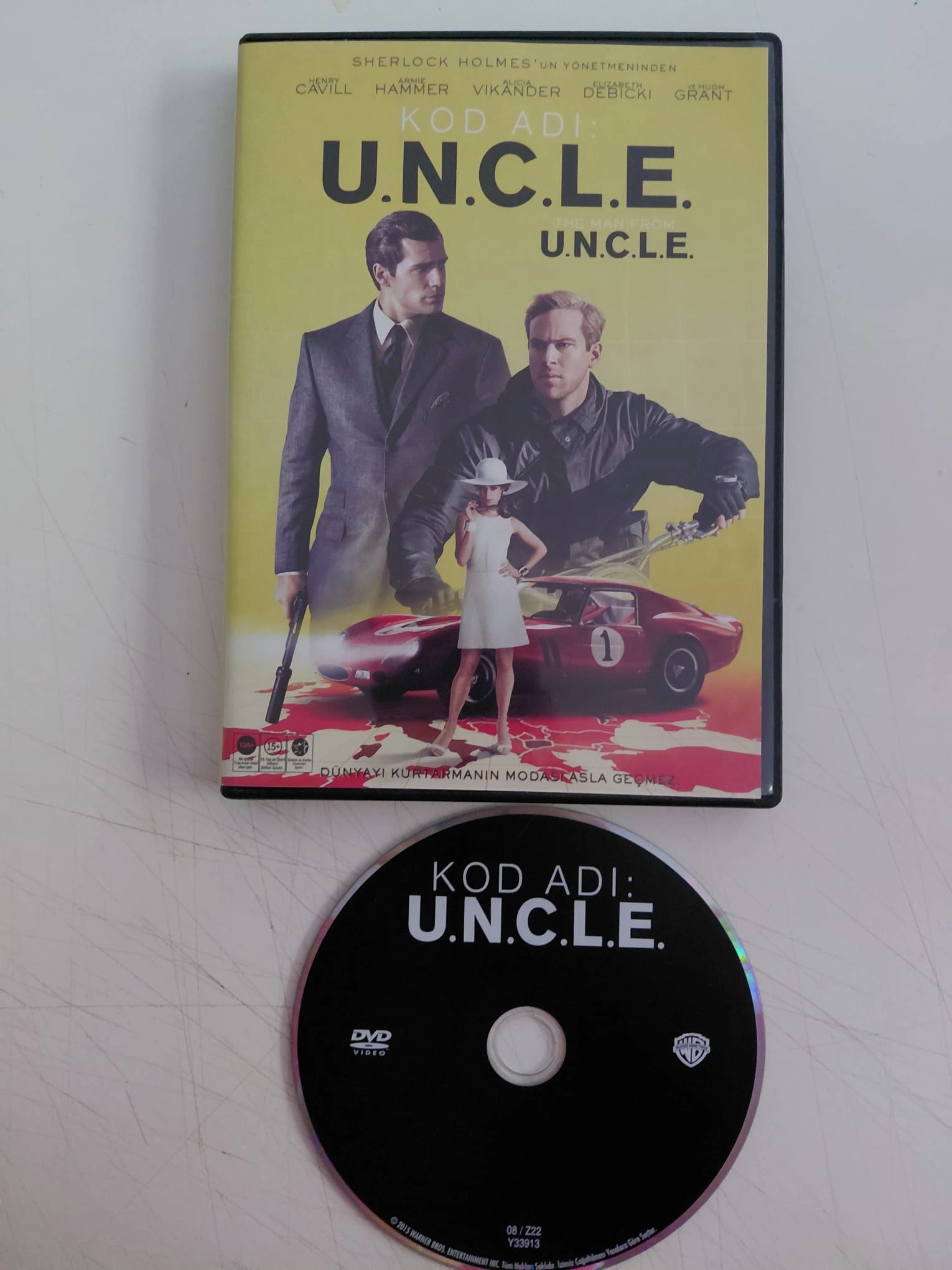 The Man From Uncle ( Kod Adı Uncle ) - Guy Ritchie  -  DVD Film-2.el