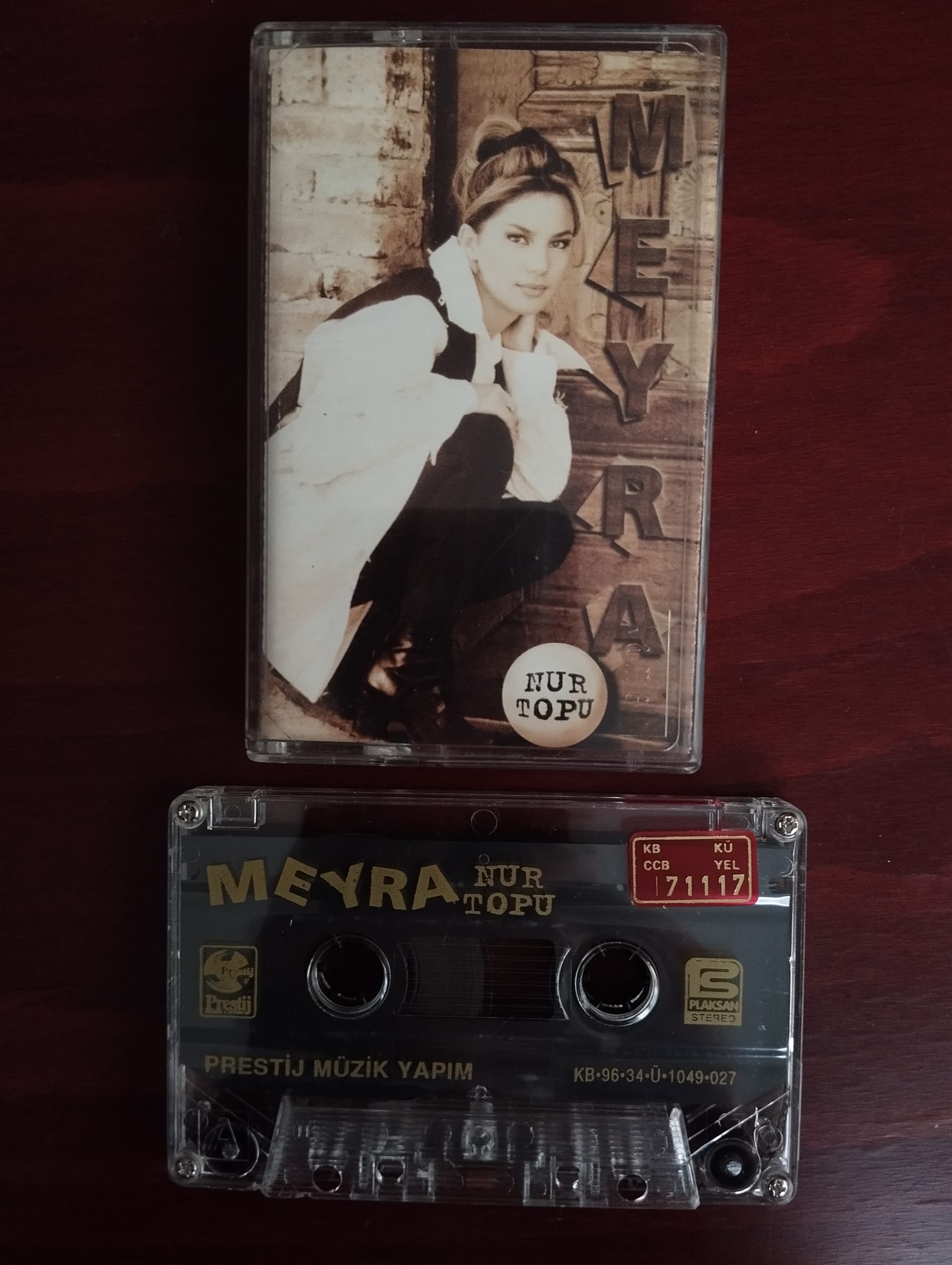 Meyra – Nur Topu - 1996 Türkiye Basım Kaset Albüm-2.el