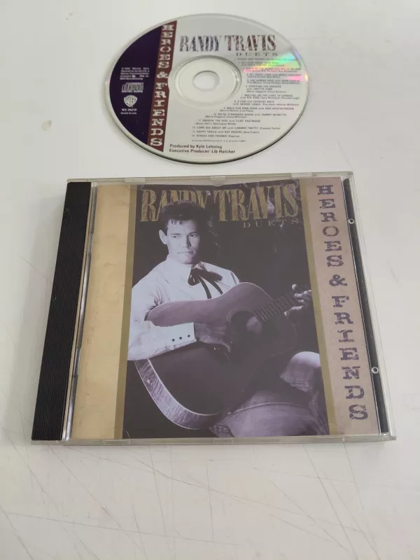 Randy Travis – Heroes And Friends (Duets) – 1990  USA Basım - CD Albüm-2.el