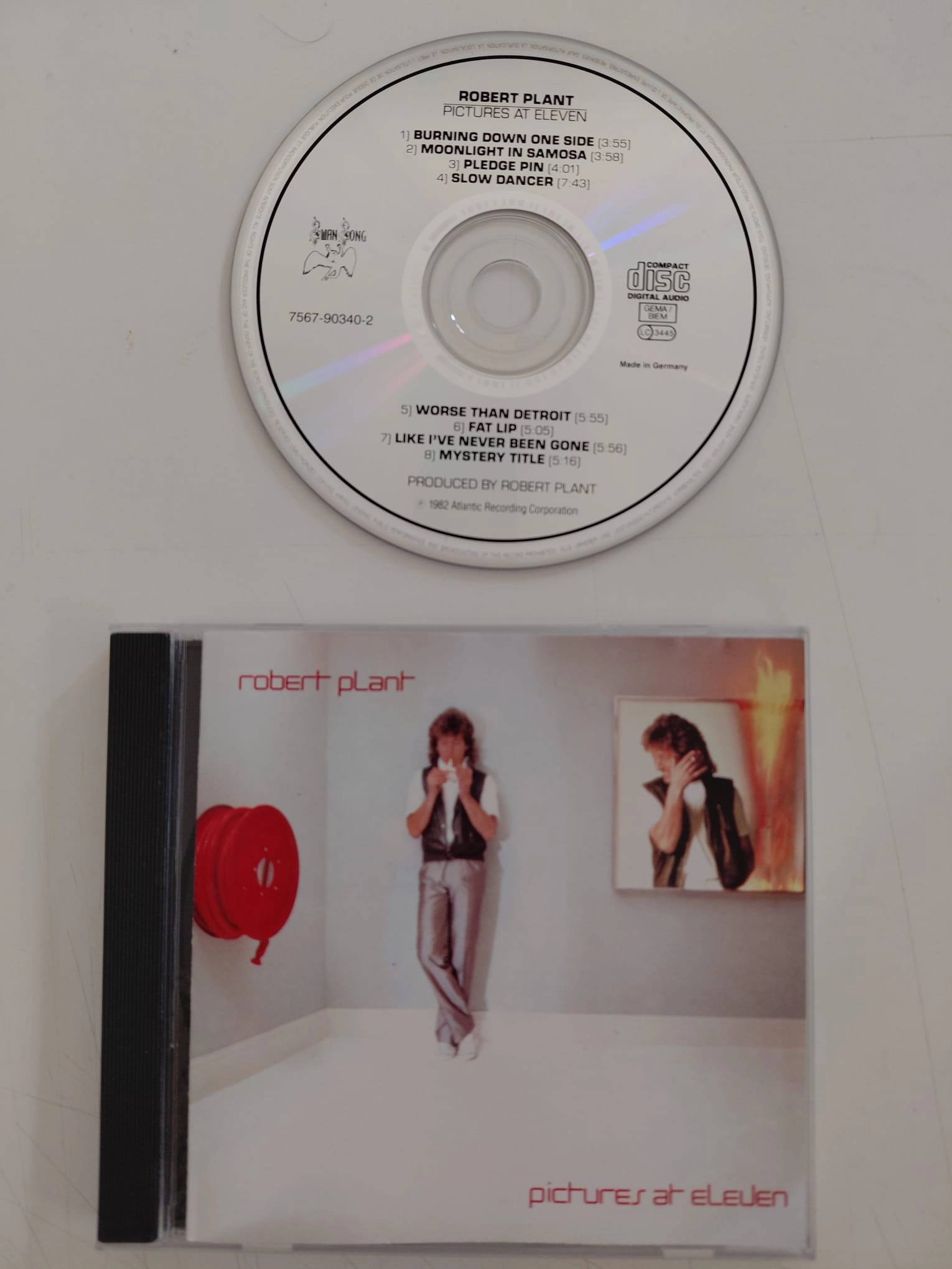 Robert Plant  – Pictures At Eleven –   Avrupa Basım - CD Albüm-2.el