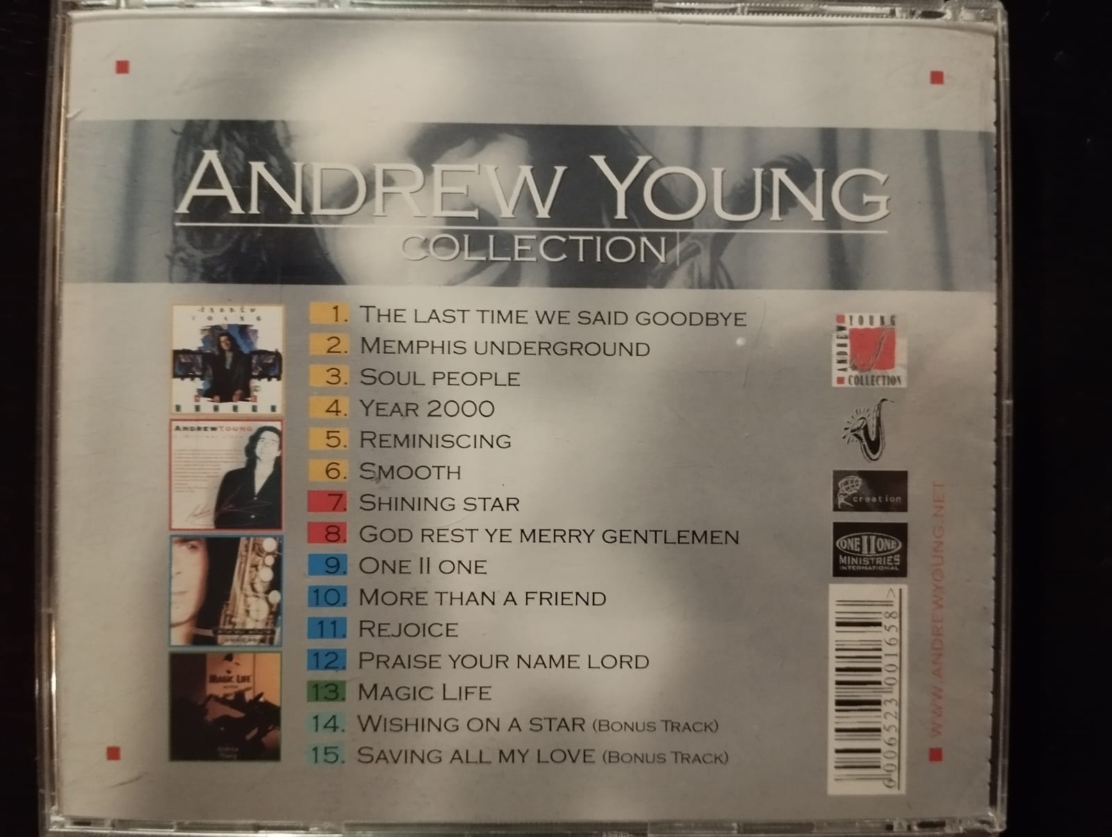 Andrew Young Collection -  Avrupa Basım 2. El  CD Albüm