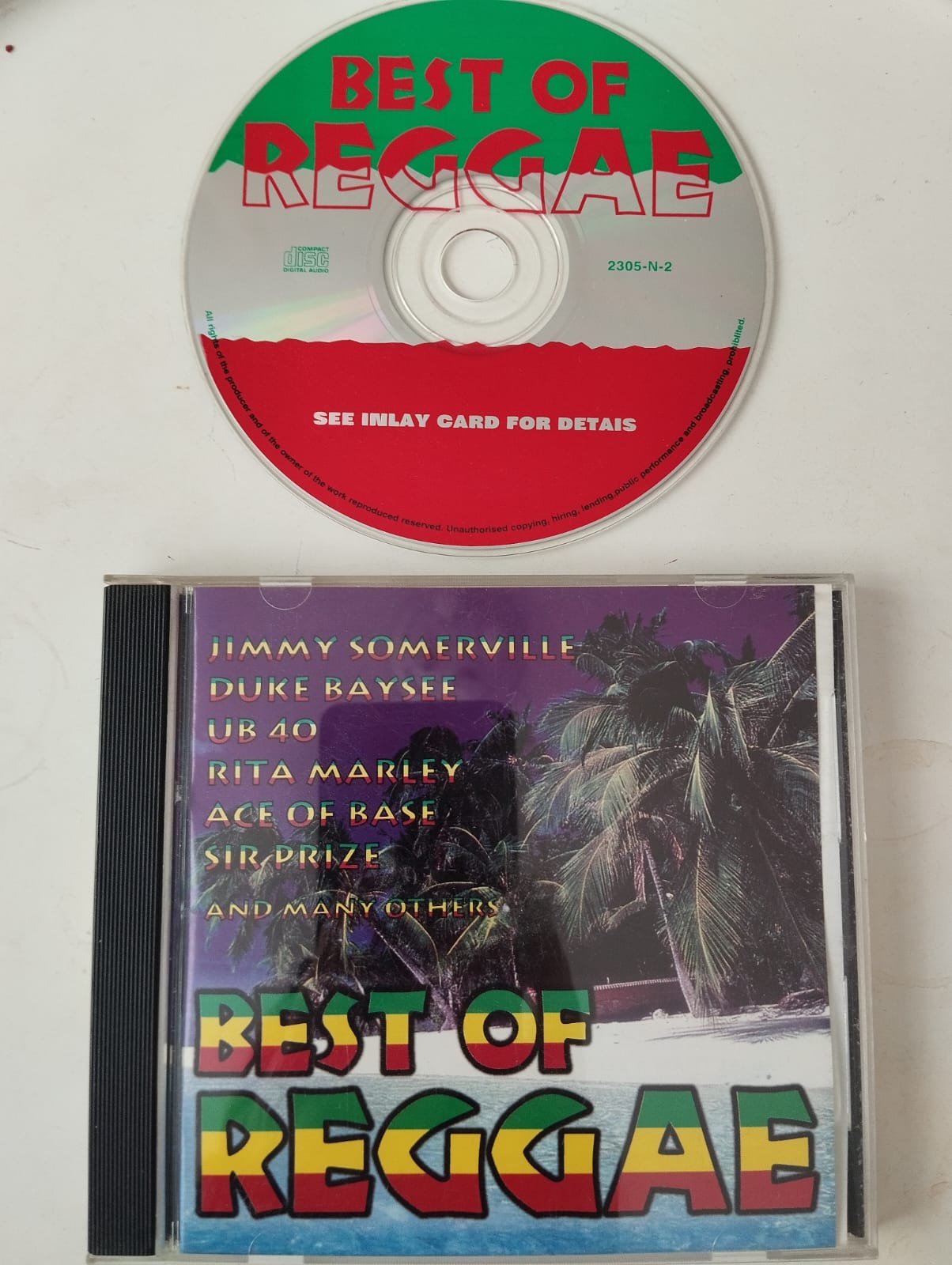 Best Of Reggae- Avrupa Basım CD Albüm - 2.El