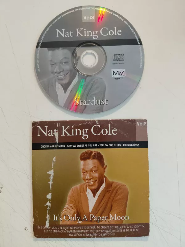 Nat King Cole Vol 2  - Avrupa Basım  CD Albüm-2.el