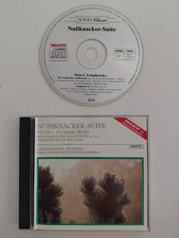 Tchaikovsky  – Nussknacker-suite – 1989 Almanya Basım - CD Albüm-2.el