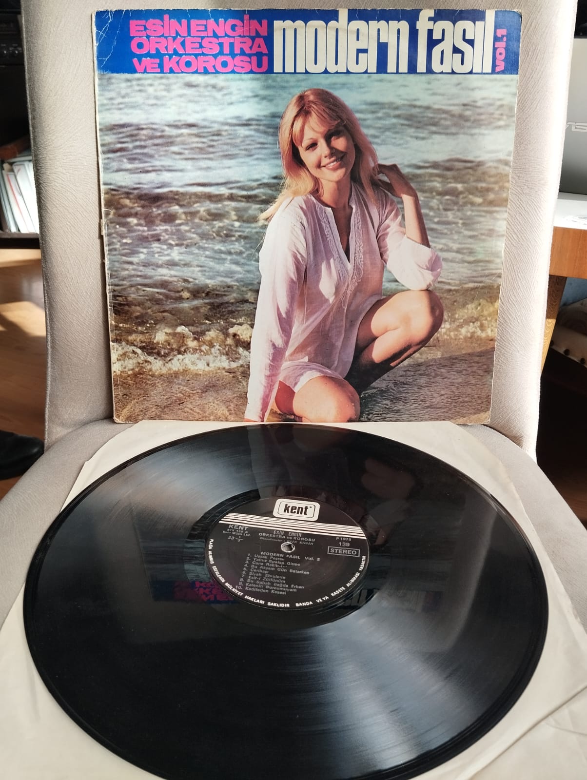 Esin Engin Orkestrası Ve Korosu – Modern Fasıl Vol. 1 - 1978 Türkiye Basım LP Plak Albüm-2.el