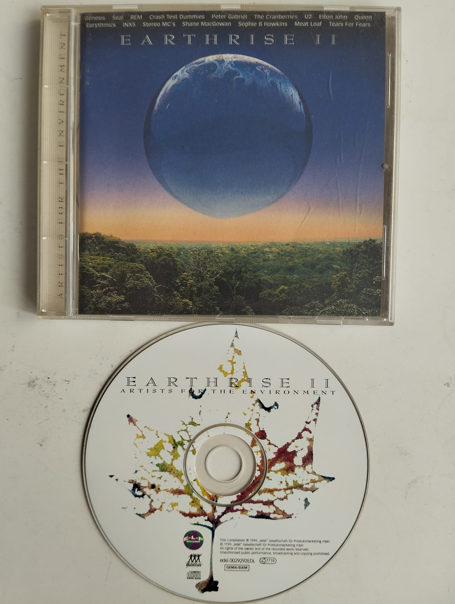 Earthrise II - 1995 Avrupa Basım 2. El CD Albüm
