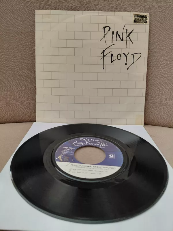 PINK FLOYD - Another Brick in The Wall  - 1979 Hollanda  Basım 45lik Plak-2.el