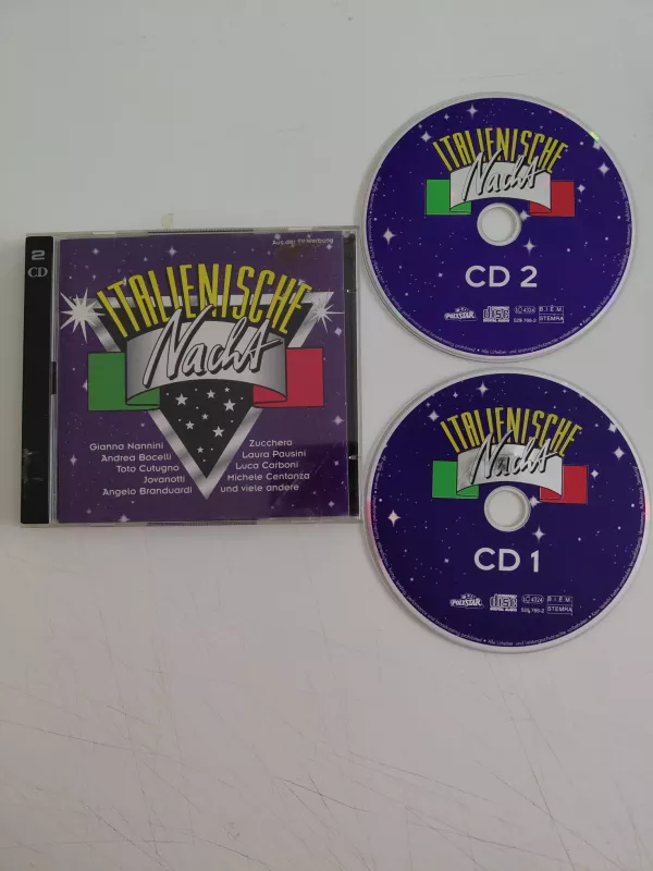 Italienische Nacht -   Almanya Basım - 2xCD Albüm-2.el