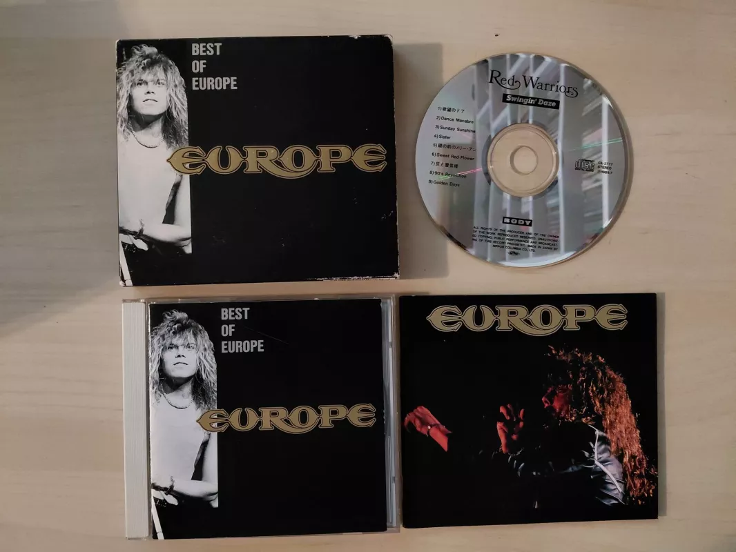 Europe – Best Of Europe - 1990 Japonya Basım CD Albüm-2.el