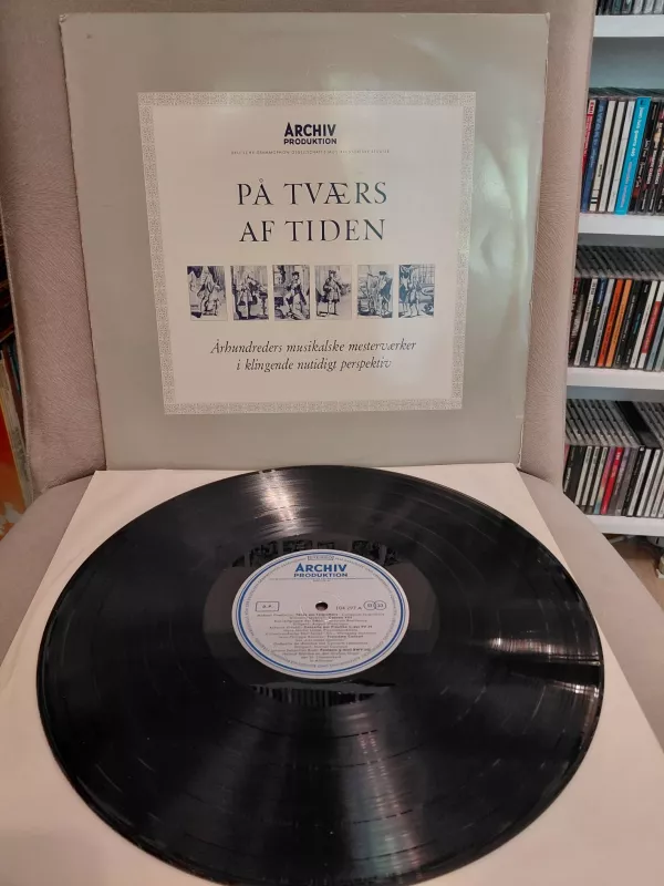 På Tværs Af Tiden– Zadok, The Priest(Şampiyonlar Ligi Müziği–1965 Almanya Basım Plak- LP Albüm-2.el