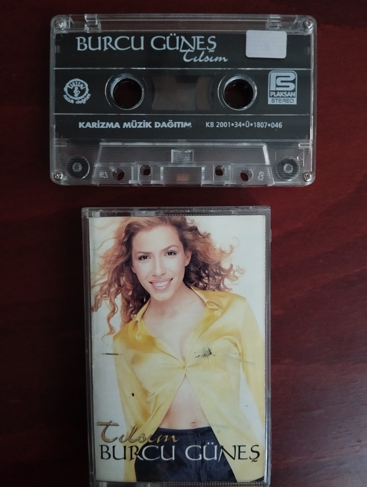 Burcu Güneş - Tılsım - 2001 Türkiye Basım 2. El Kaset