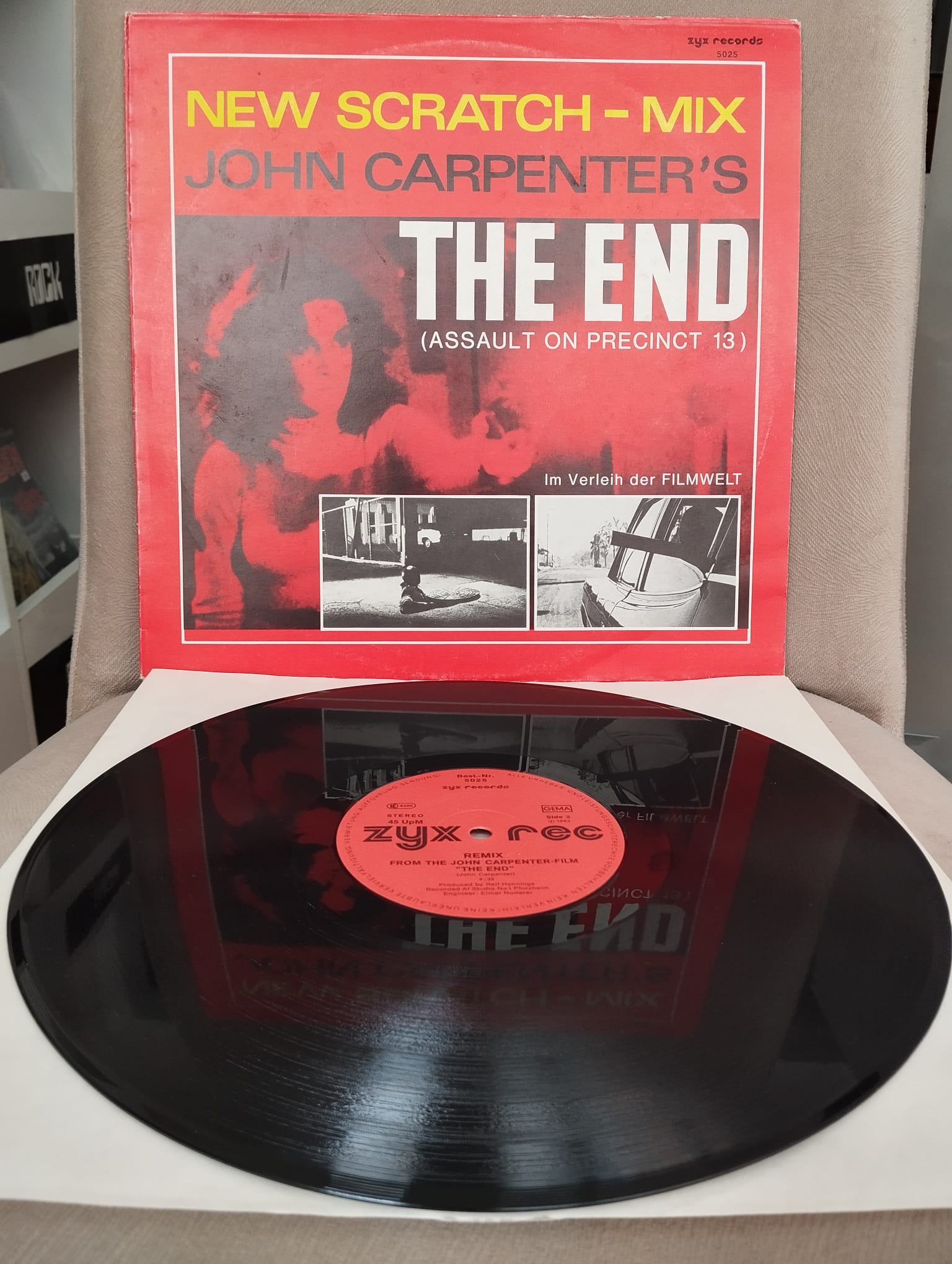 The Splash Band – John Carpenter’s The End - 1983 Almanya Basım - Maxi-Single Plak-2.EL