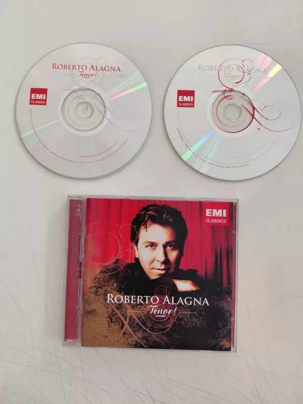 Roberto Alagna  – Ténor – 2006  Avrupa Basım - 2xCD Albüm-2.el