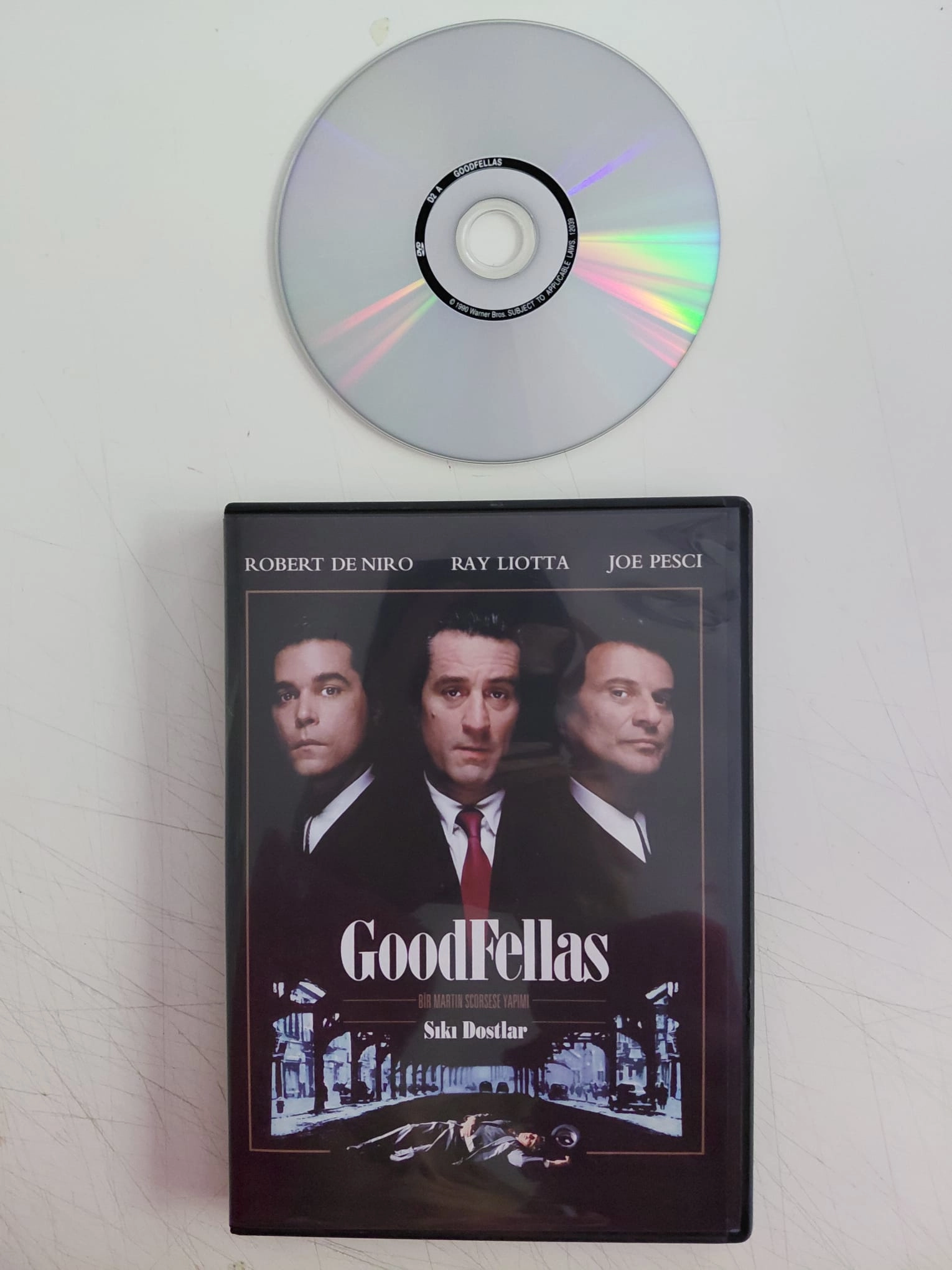 GoodFellas ( Sıkı Dostlar )  - Yön: A Martin Scorsese  -  DVD Film-2.el