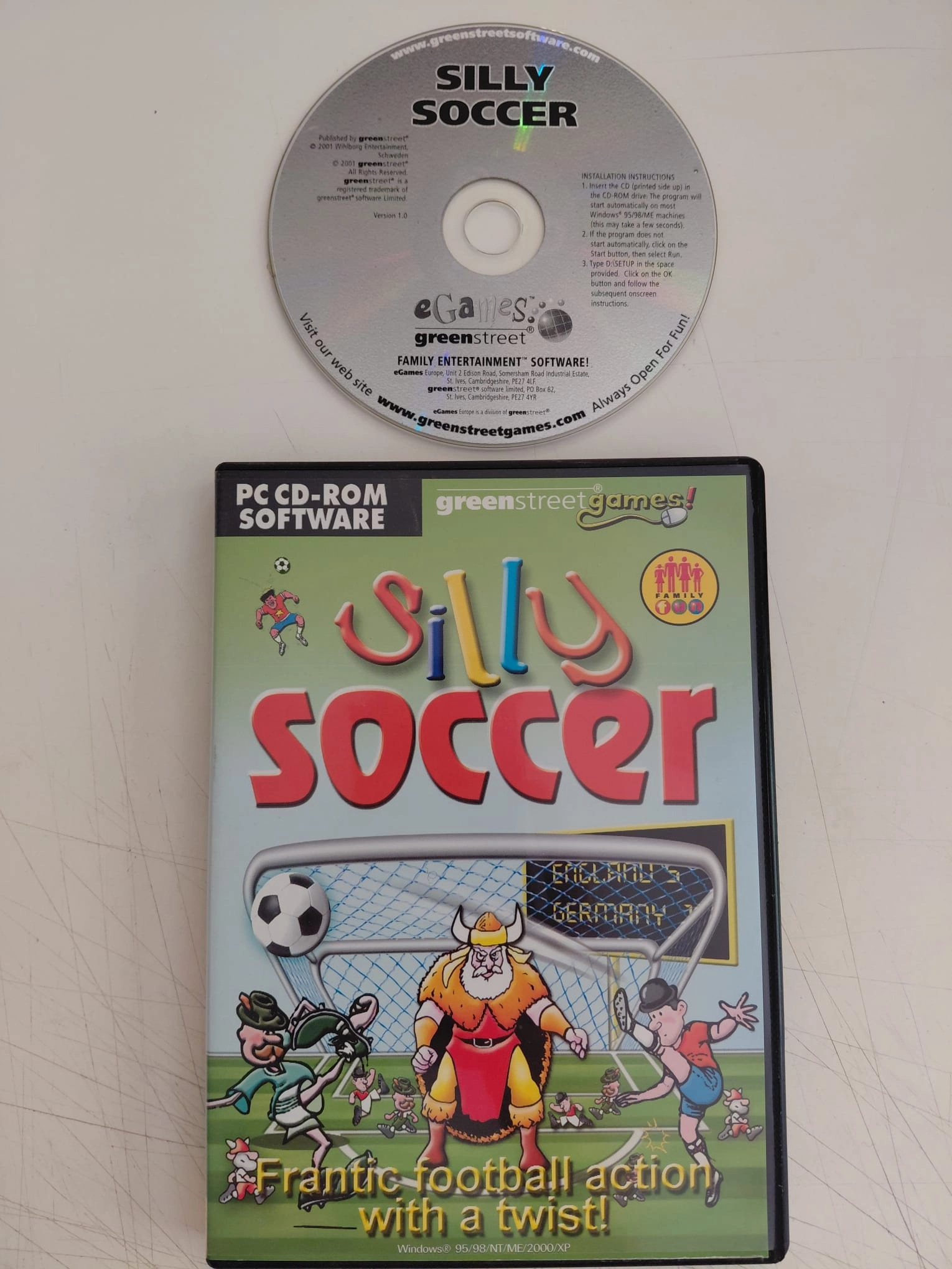 Silly Soccer  -  PC  CD-ROM Oyun