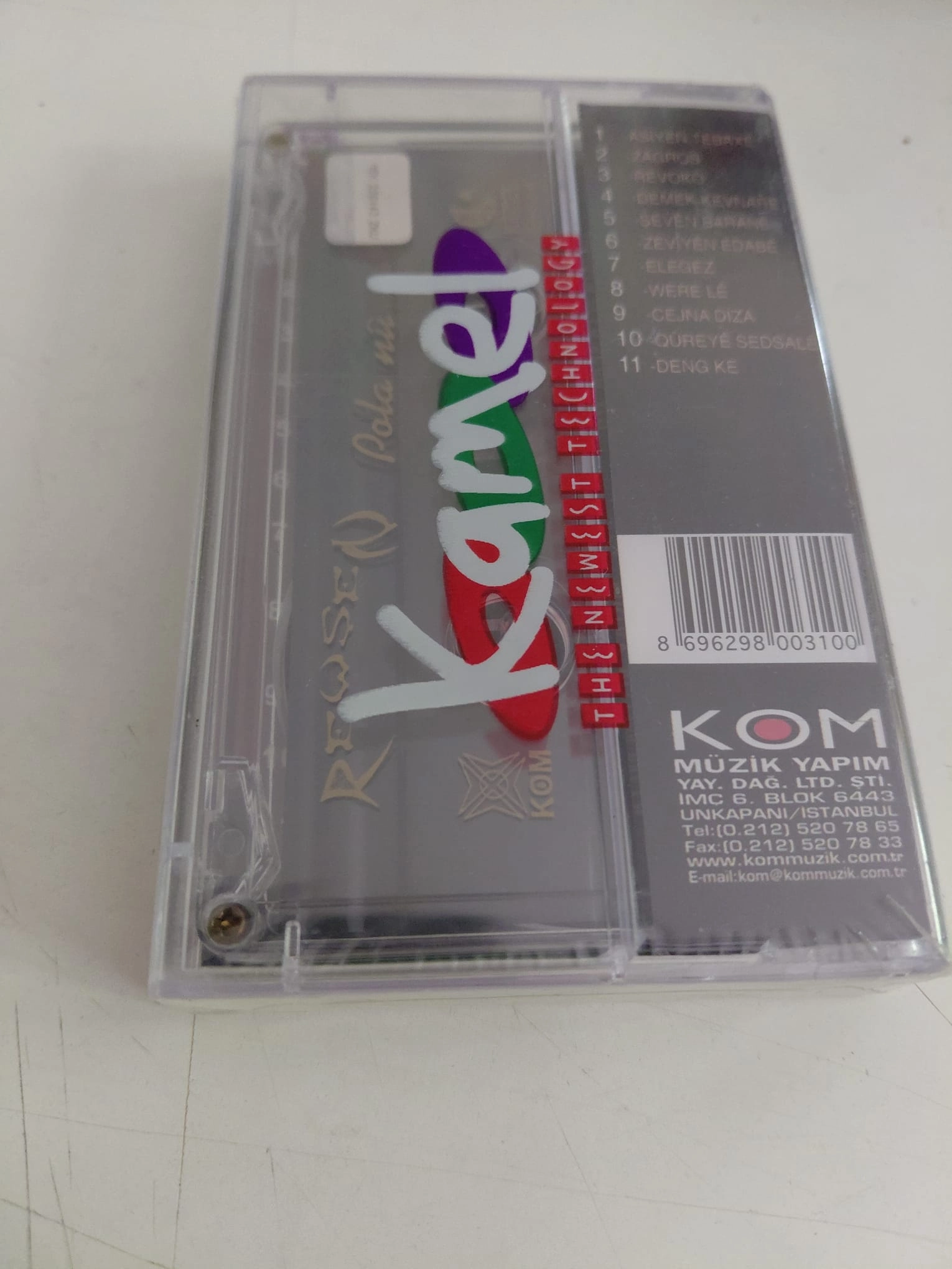 REWŞEN - Pola Nü -  Türkiye  Basım Kaset Albüm /Açılmamış Ambalajlı (Kürtçe)