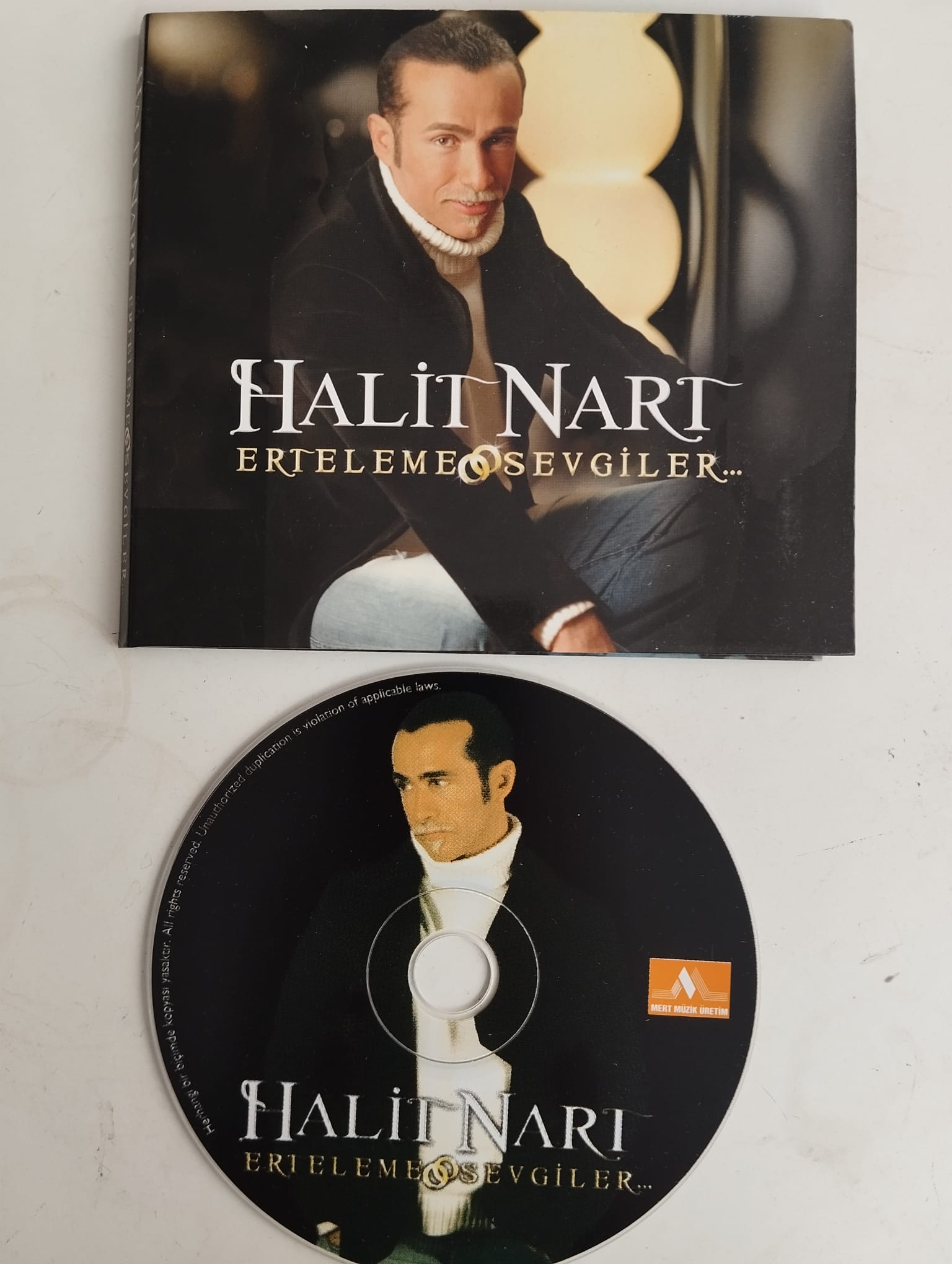 Halit Nart / Erteleme Sevgiler  –    Türkiye Basım  2. El CD  Albüm