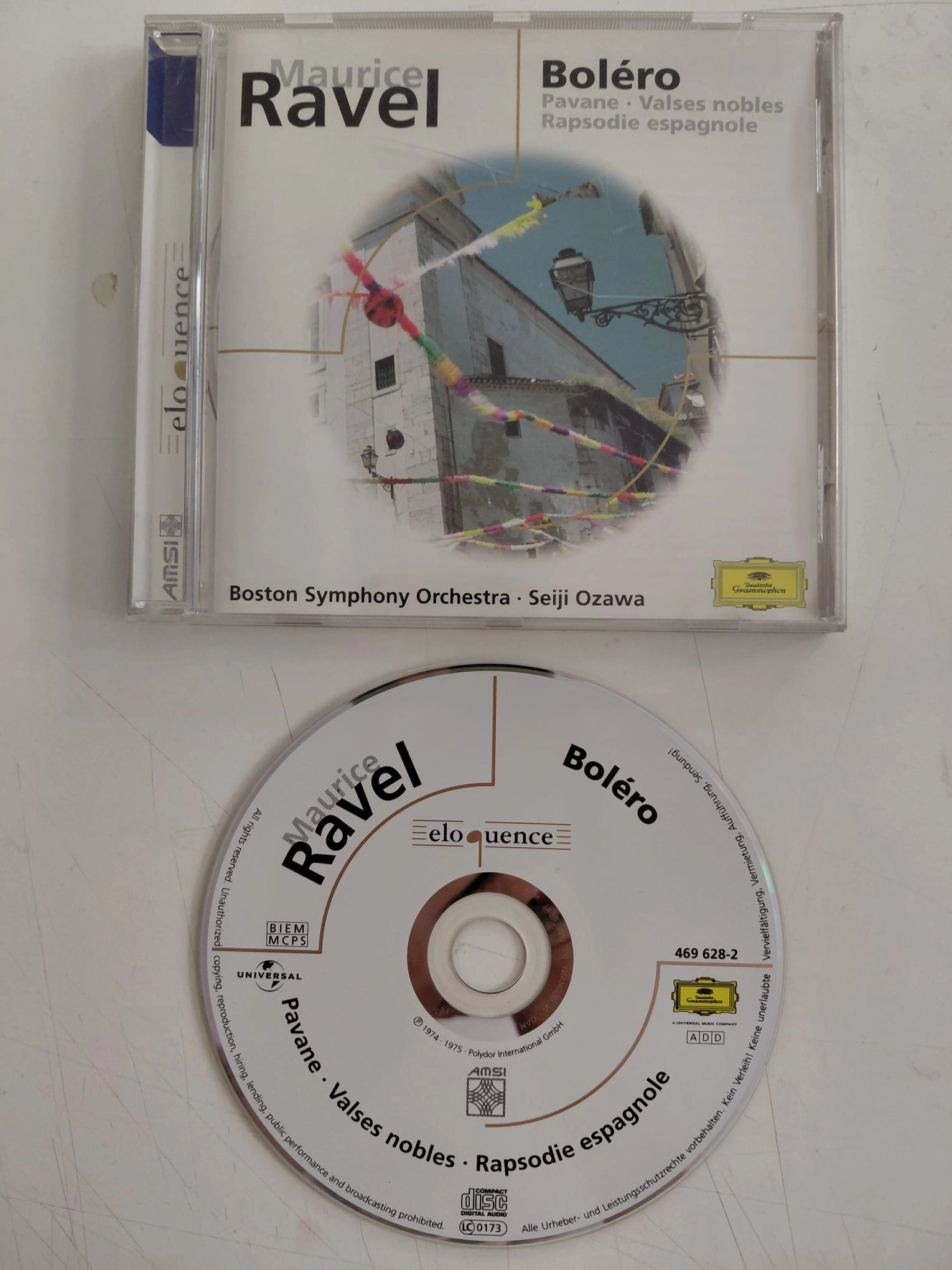 Ravel / Seiji Ozawa – Boléro / Pavane / Valses Nobles / Rapsodie Espagnole   - CD Albüm-2.el