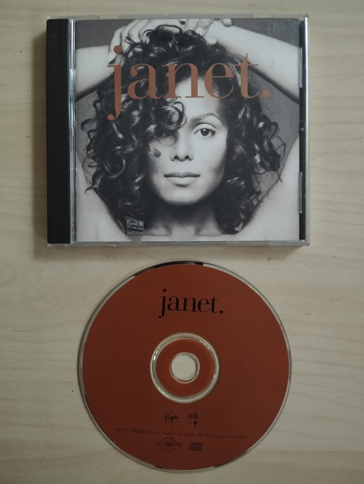 JANET JACKSON - JANET  - 1993 Avrupa Basım - CD Albüm-2.EL