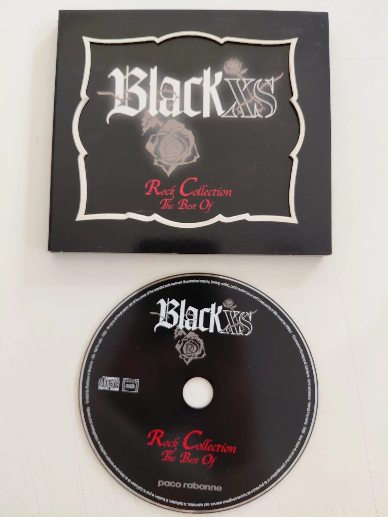Black XS Rock Collection (Blondie ,Nickelback...)  – 2006  Fransa Basım - CD Albüm /Promo-2.el