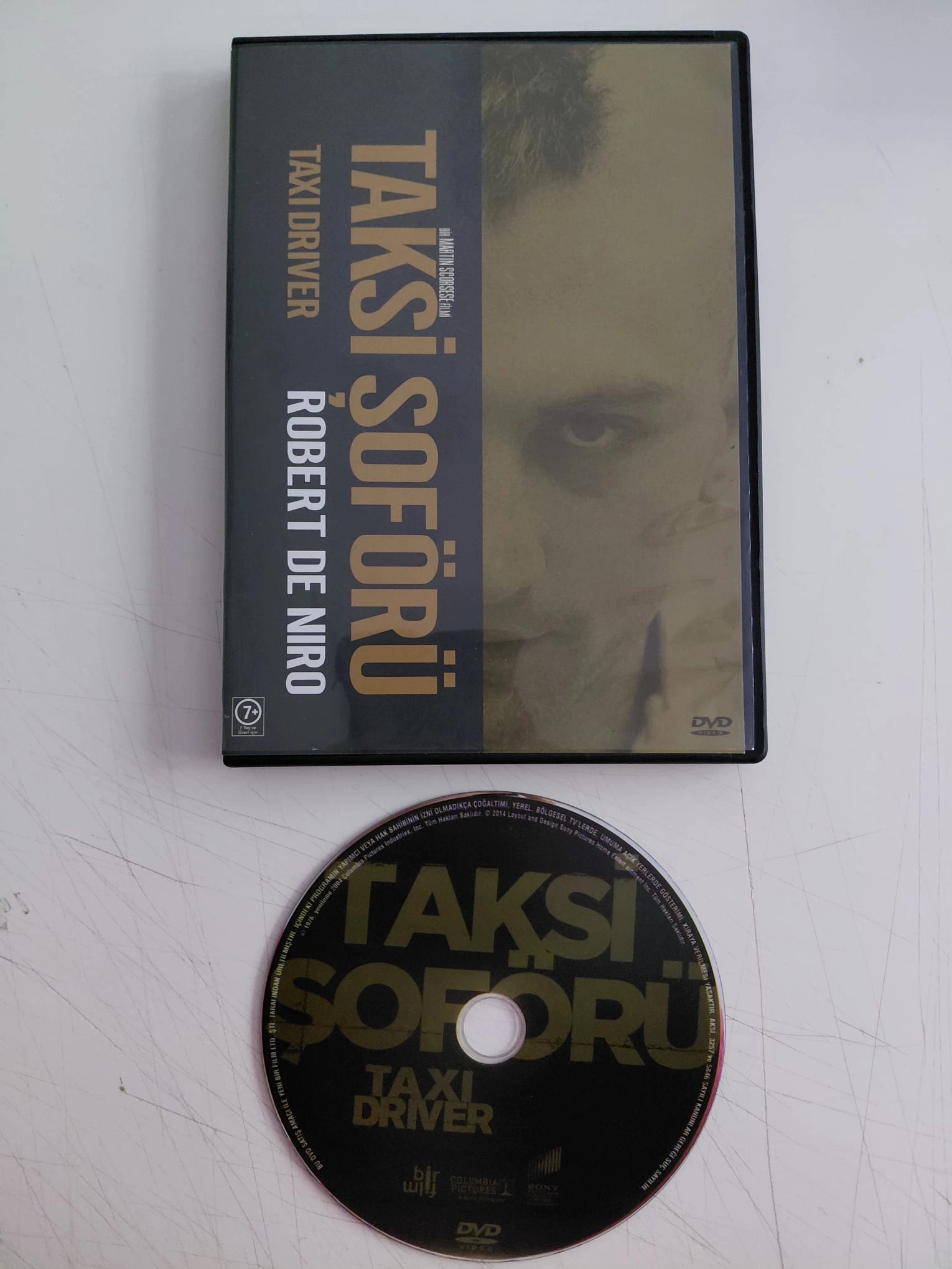 Taksi Şöförü (Taxi Driver )  - Robert De Niro / Jodie Foster - DVD Film-2.el