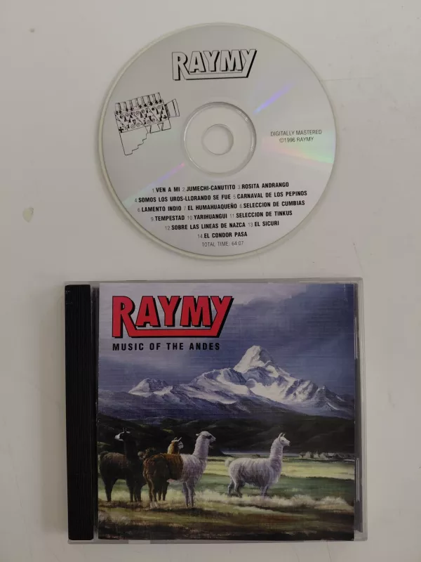 Raymy  – Music Of The Andes  – 1996 USA Basım - CD Albüm-2.el