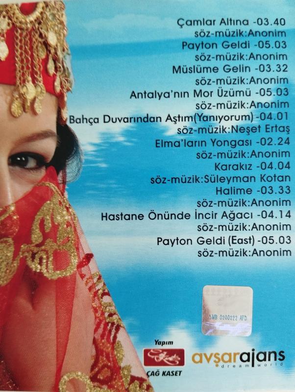 Şefika  / Emanet –   Türkiye Basım  2. El CD  Albüm