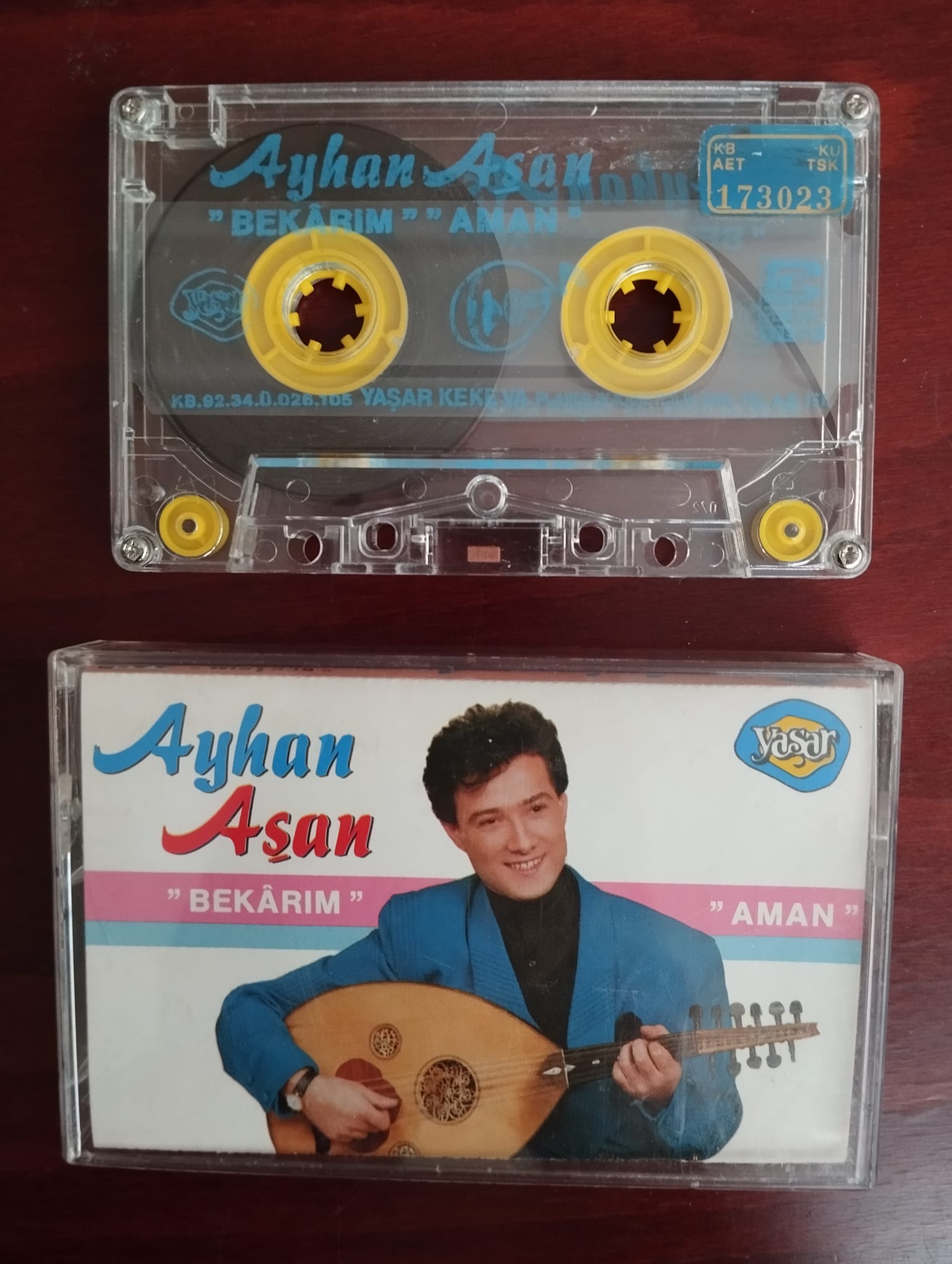 Ayhan Aşan – ’’Bekârım’’ ’’Aman’’ - 1992 Türkiye Basım Kaset Albüm-2.EL
