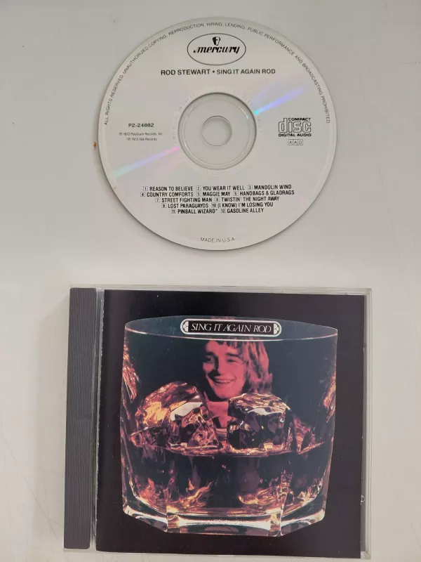 Rod Stewart  – Sing It Again Rod –  USA  Basım - CD Albüm-2.el