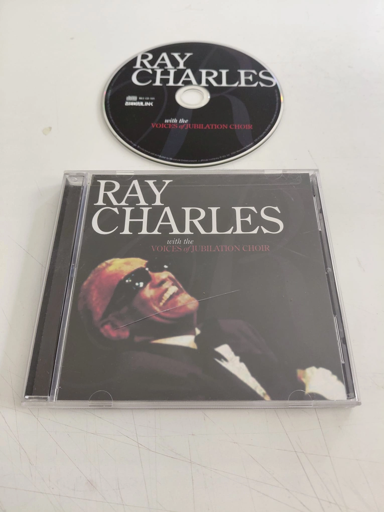 Ray Charles – Ray Charles With The Voices Of Jubilation Choir  – 2006 Avrupa Basım - CD Albüm-2.el