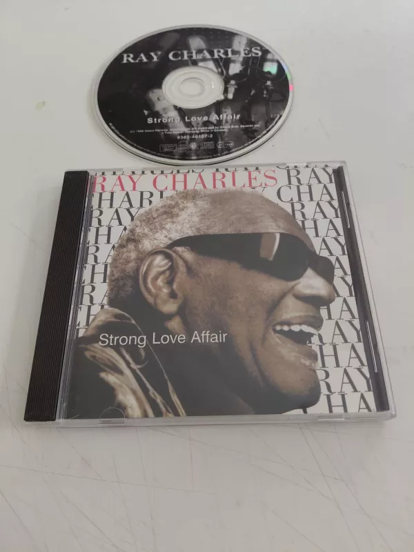 Ray Charles – Strong Love Affair – 1996 Avrupa Basım - CD Albüm-2.el