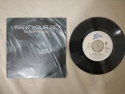 GEORGE MICHAEL - I WANT YOUR SEX - 45 LİK PLAK 1987 HOLLANDA BASIM