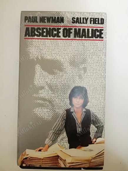 VHS VİDEO-ABSENCE OF MALICE-1993 COLUMBIA  VIDEO ORJINAL  ABD BASIM