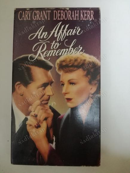VHS VİDEO-AN AFFAIR TO REMEMBER 1985 20TH CENTURY ORJİNAL ABD BASIM 115 DAKİKA İNGİLİZCE