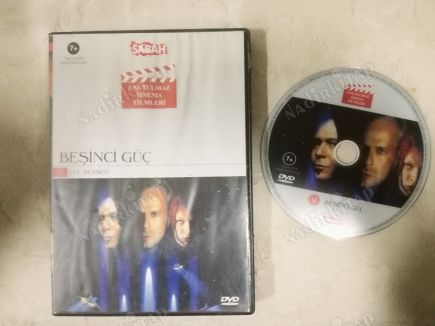 BEŞİNCİ GÜÇ(The Fifth Element) DVD FİLM-121 DAKİKA-2.EL