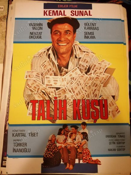 TALİH KUŞU-KEMAL SUNAL/YASEMİN YALÇIN-FİLM AFİŞİ