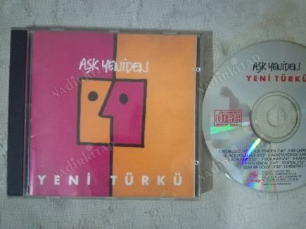 YENİ TÜRKÜ-AŞK YENİDEN-1992 BASIM  MÜZİK  CD