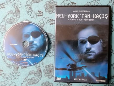 NEW YORK’TAN KAÇIŞ (ESCAPE FROM NEW YORK) - JOHN CARPENTER -DVD FİLM-95  DAKİKA
