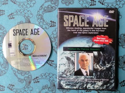 SPACE AGE-HOSTED BY PATRICK STEWART- DVD FİLM-220 DAKİKA DOCUMENTARY (BELGESEL)