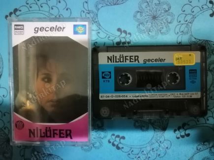 NİLÜFER - GECELER - 1987 TÜRKİYE BASIM  KASET-2. EL