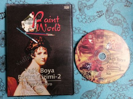 PAINT WORLD 10 - Yağlı Boya Portre Çizimi  2 - VCD Öğretici Film - GUY CORRIERO 30 Dakika