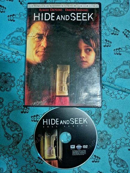 HIDE AND SEEK  - Robert De Niro /Dakota Fanning -  101  DAKİKA  -  DVD FILM - (YABANCI BASIM TÜRKÇE DİL VE ALTYAZI YOKTUR)