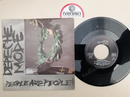 DEPECHE MODE - PEOPLE ARE PEOPLE / IN YOUR MEMORY  - 1984 FRANSA BASIM 45 LİK PLAK